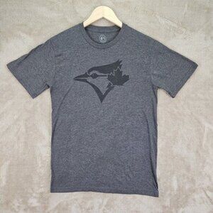 MLB Toronto Blue Jays T-Shirt Genuine Merchandise Men's Size S Gray Short Sleeve